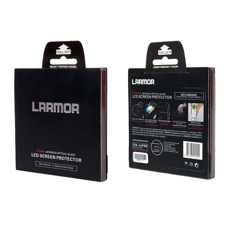 Larmor IV Larmor screenprotector Olympus EM-1 EM-10 EM5II/E-P5/E-PL7/E-PL8/GX80