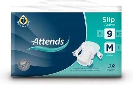 ATTENDS Slip Active 9 Medium - 28 stuks - Super plus