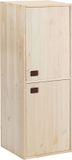 Astigarraga Houten Wandkast met deuren - Houten kast van PEFC grenen - 105x37cm