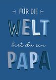 Grafik Workshop Bester Papa Muziekkaart met geluid