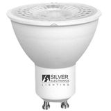 Silver Electronics 1460910 LED ECO DICROICA GU10, 8 W, wit