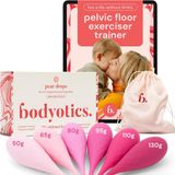 Bodyotics Kegelballen - Bekken Training - Kegel Balls - 6 stuks - Roze