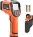 Vevor Infraroodthermometer -30℃ Tot 1600℃, Digitale Ir-Temperatuurmeter met Lcd-Display, Type K-Thermocouple en Dubbele Laser, Contactloze Temperatuurmeter voor De Kookindustrie (Niet voor Menselijk Gebruik)