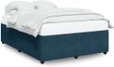 vidaXL Bedframe Fluweel Blauw 140x200 cm