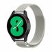 By Qubix Qubix Milanese Bandje voor Garmin Venu 4 - 45mm - Starlight