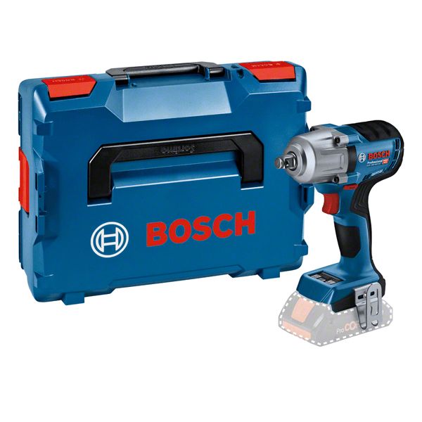 Bosch GDS 18V-450 HC Impact Driver - 18V - 450 Nm - Black/Blue - Body Only