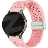 Bandz Withings Steel HR - 36mm Vintage Nylonarmband (Rosa)
