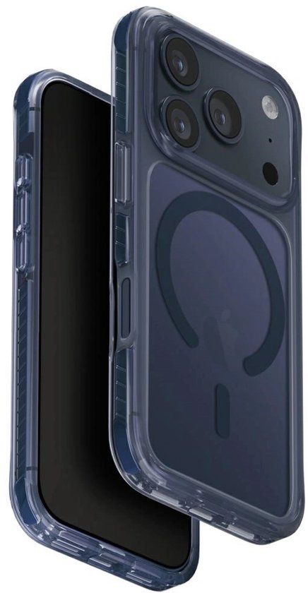Uniq Combat Magclick Oplaadcase Voor iPhone 17 Pro Magnetische Bescherming Zwart