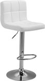 Set ALLSTORE Set van 2 witte barkrukken MIKE