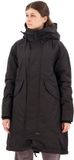 G-Star Hooded fishtail parka wmn Dames Buitenjassen XS Polyamide Waterdicht Herfst/Winter Casual Lange mouw dk black