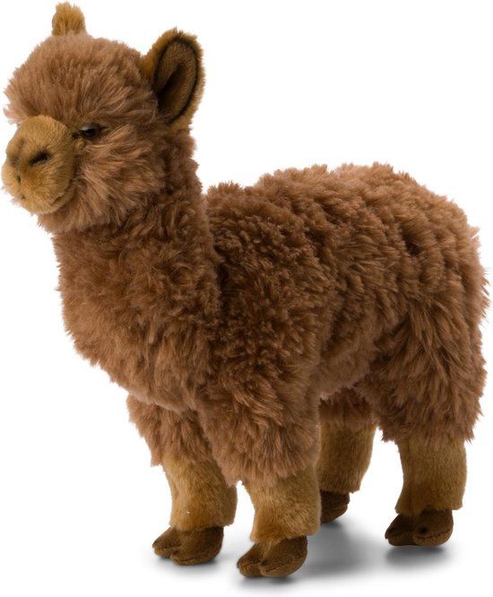 WNF Alpaca Bruin Pluche Knuffel - 31 cm