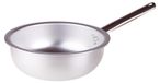 OEM Aluminium Aluminium koekenpan, 36 cm, 3 mm dik, professionele kwaliteit