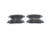Bosch BP1162 Remblokken vooras ECE-R90 certificering, 1 set met 4 vellen