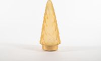 Anna's Collection Tree Glass 10.5X24.5Cm Matt Gold With Golden Ba