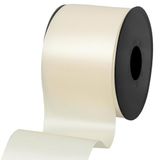 Les Petits Rubans Polyester lint - 100% polyester dubbelzijdig satijnen lint voor bruiloften, cadeauverpakking, bloemstukken, handwerk, taarten, strikken, versieringen, 63 mm x 25 m