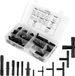 Merkloos Allecto Vacuum Connectors - 113 Pieces - Black