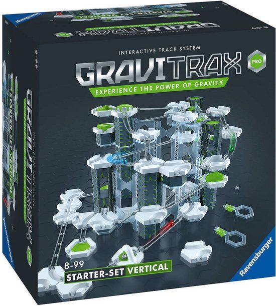 GraviTrax PRO Starter Set Vertical - Knikkerbaan - 153 onderdelen