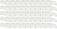 Kotarbau Serie - Raambeslagaccessoires - PVC-afvoerkap Wit - 36 MM - Set van 50