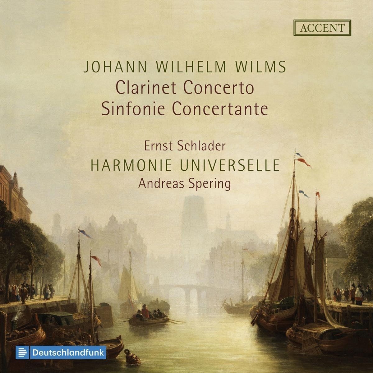 OUTHERE Ernst Schlader, Harmonie Universelle - Clarinet Concerto - Sinfonie Concertante (CD)