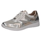 CAPRICE Caprice Dames 9-23766-46 Sneakers voor dames, Wit Lt Goud, 38 EU