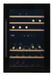 Boretti MLWC88ZW Cave à vin encastrable 88cm, 2 zones, 35 bouteilles, ZW