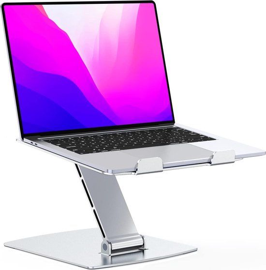 Glangeh Opvouwbare Ergonomische Aluminium Laptopstandaard