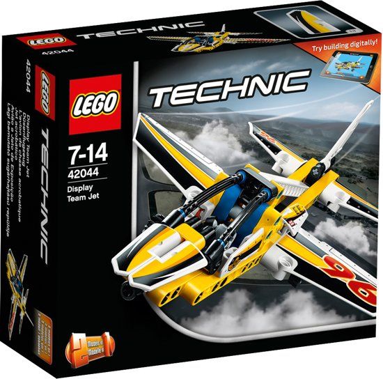 LEGO Technic Display Team Straaljager 42044 - Geel