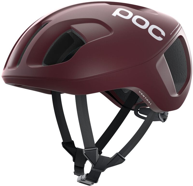 POC Ventral Spin Fietshelm - propylene red matt - Maat: -