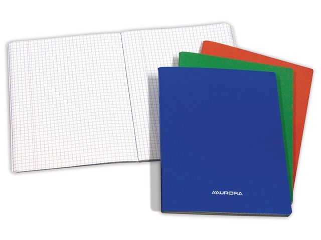 Aurora Schrift - 210 x 165 mm - 120 blz - Geruit 5 mm