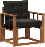 vidaXL - 2 - Stuk - Buitensofa - Massief - Acacia - Hout - Naturel