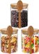 Unyqoos Pots de stockage en verre