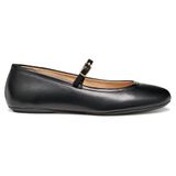 GEOX PALMARIA DAMES Ballerina's - Zwart - Maat 40