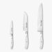 Arcos Serie Riviera Blanc - Keukenmes Set 3 Stuks