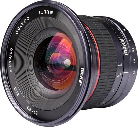 Meike 12mm F2.8 - Canon EF-M - Zwart