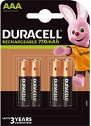 Duracell Recharge Plus Accu 4 x AAA - 750 mAh 4 stuks