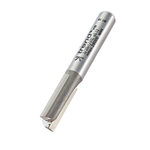Trend 3/30X1/4TC Rechte Twee Fluit Cutter - 7.5mm (19/64 Inch) 1 Zilver