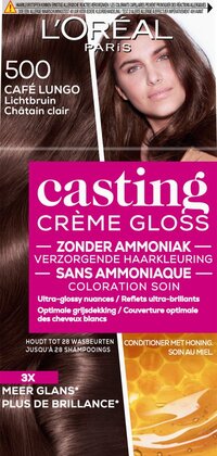 L'Oréal Paris Casting Crème Gloss 500 - Lichtbruin - Semi-permanente Haarkleuring