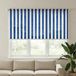 Maison Exclusive - Store extérieur, bloque 90 % des rayons UV, rayures bleues et blanches, 200 x 140 cm, en HDPE