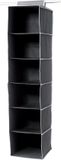 Compactor Organizer Urban 6-vaks 128 X 30 X 30 Cm Pp Zwart