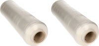 Bellatio Decorations 3x rollen stretch/rek/wikkel/inpak folie om spullen in te pakken 40 cm breed en 900 meter lang - verhuizen/vervoeren