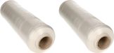 Bellatio Decorations 3x rollen stretch/rek/wikkel/inpak folie om spullen in te pakken 40 cm breed en 900 meter lang - verhuizen/vervoeren