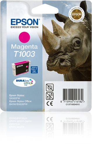 Epson inktpatroon Magenta T1003 DURABrite Ultra Ink