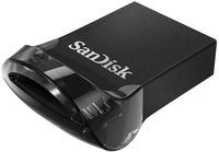 SanDisk Ultra Fit USB Flash Drive - 32GB - USB 3.2 Gen 1 (3.1 Gen 1) - Black