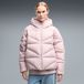 PUMA Donzen pufferjack met capuchon voor Dames, Roze, Maat XL