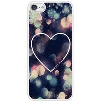 Apple Bedrukt siliconen hoesje compatibel met iPod Touch 5, Apple iPod Touch 6 Coeur Love