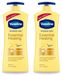 Vaseline 2 x Essential Healing Bodylotion - Lotion corporelle intensément nourrissante - 600 ml - Lot économique - 2 pièces