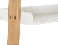 DKD Home Decor Planken Natuurlijk Wit Bamboe 4 Planken Hout MDF (57 x 30 x 152 cm)