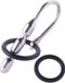 Black Label - Fat Boy - Urethrale Stretcher Plug met Siliconen Ringen
