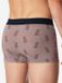 Schiesser Koffer 95/5 Trunk Heren Donkerblauw Rood Katoen Elastaan