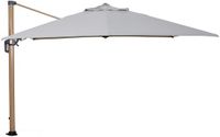 Garden Impressions Hawaii Big Pole II parasol déporté 350x350 teck/sable royal